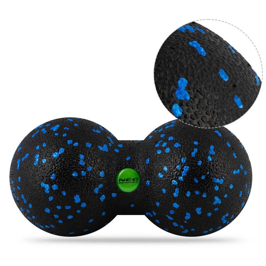 B2X  Doppelter Massage- und Fitnessball NS-966/blau 
