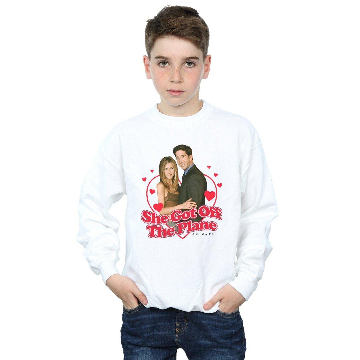 Friends  She Got Off The Plane Sweatshirt 