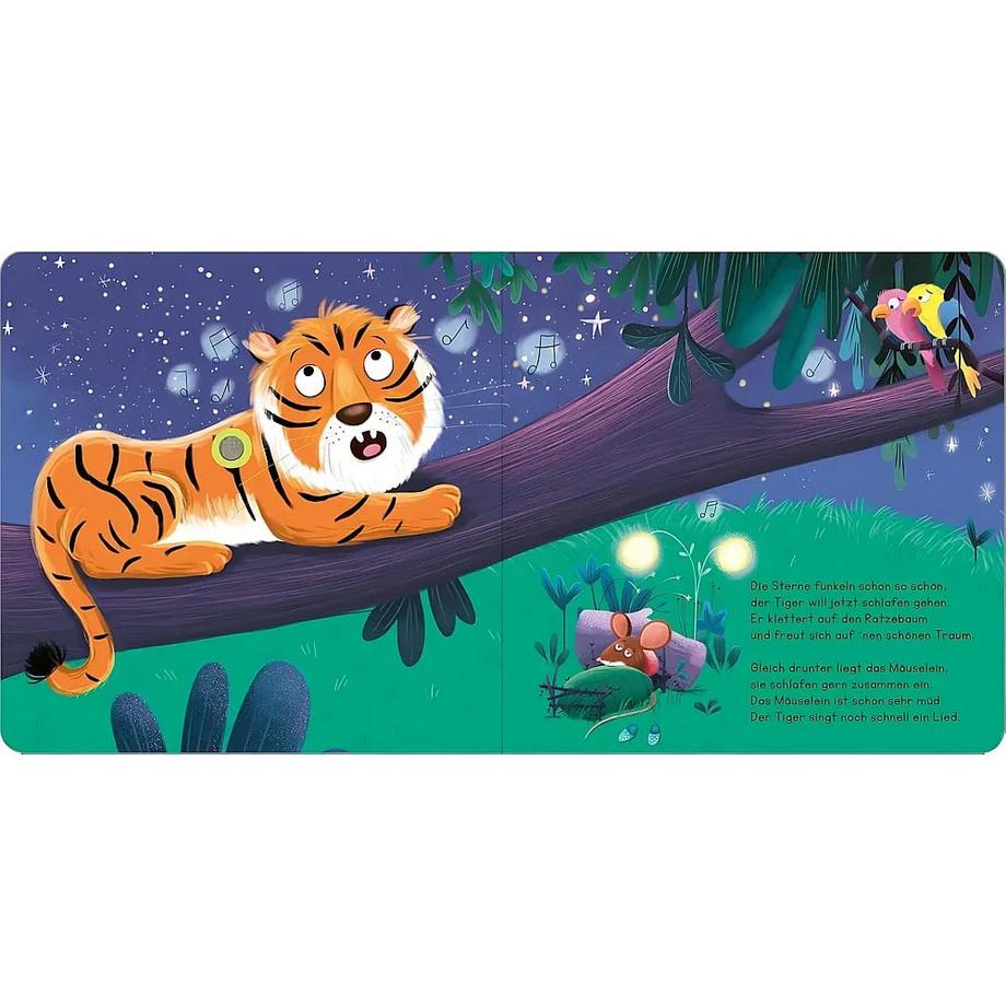 Tiger, jetzt ist aber Schlafenszeit! Mühl, Joschi; Shuttlewood, Craig (Illustrationen) Gebundene Ausgabe 