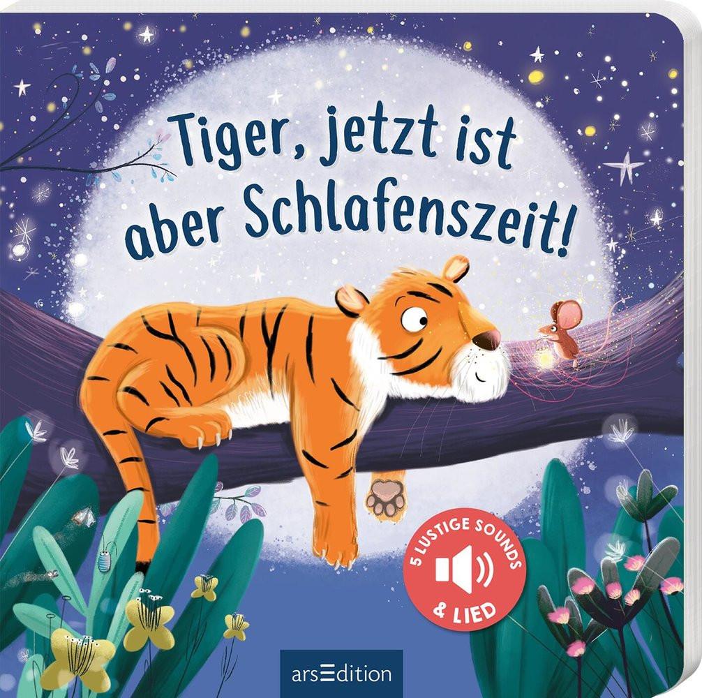 Tiger, jetzt ist aber Schlafenszeit! Mühl, Joschi; Shuttlewood, Craig (Illustrationen) Copertina rigida 