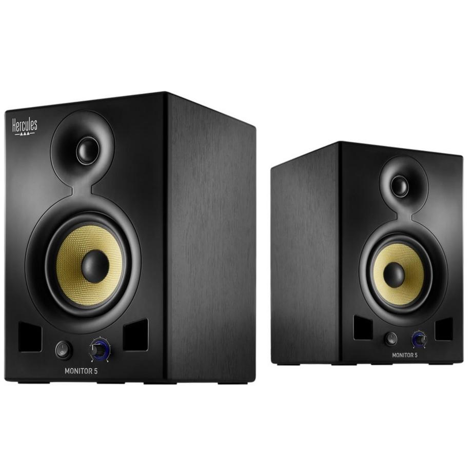 Hercules Monitor 5 haut-parleur 2-voies Noir Avec fil 80 W