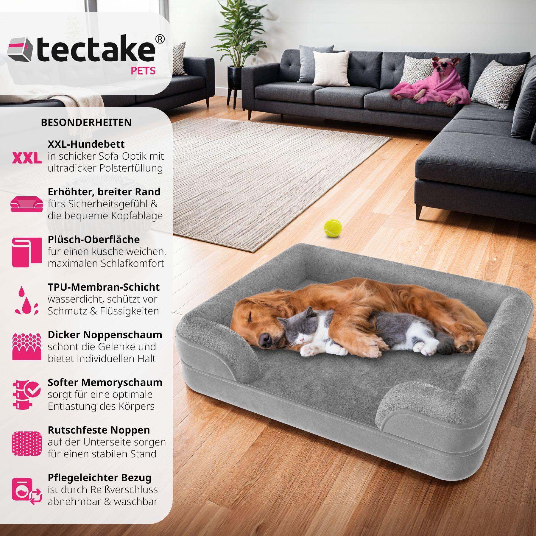 Tectake  Orthopädisches Hundebett Kimba L 