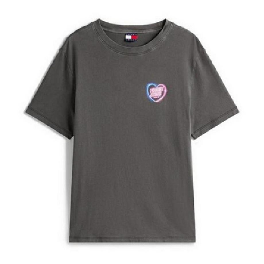 Maglietta Regolare Cuore Al Neon