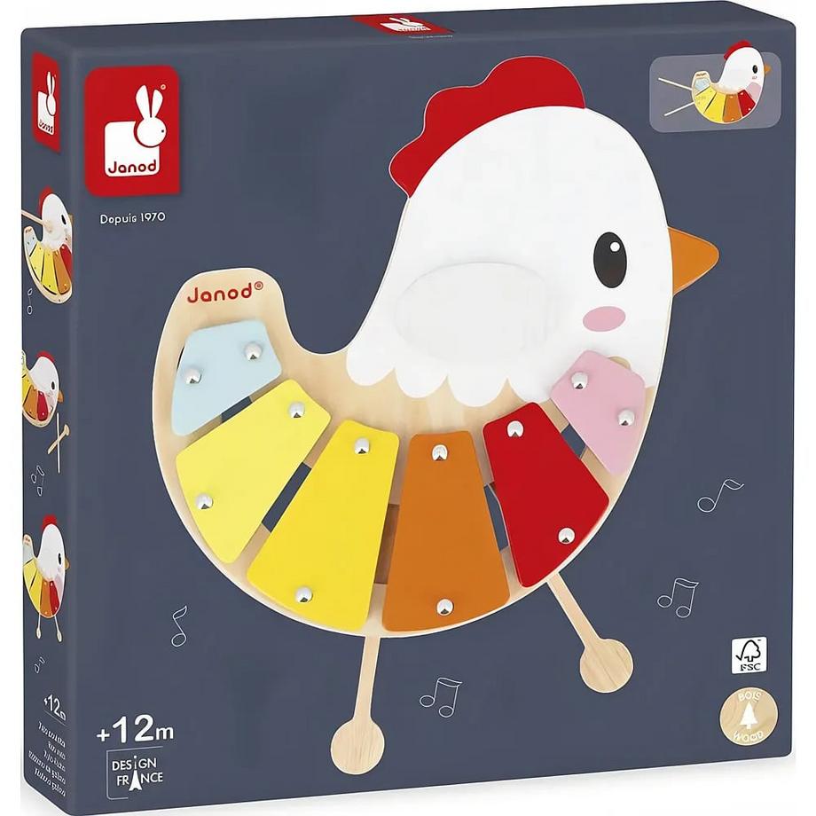 Janod  Xylophone Poule 