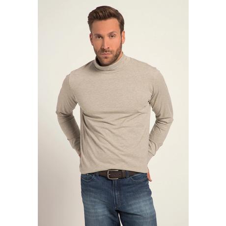 JP1880 Langarmshirt Rollkragen Melange Jersey  