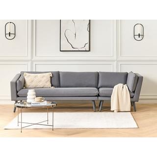 Beliani Ecksofa aus Polyester Modern LORETELLO  