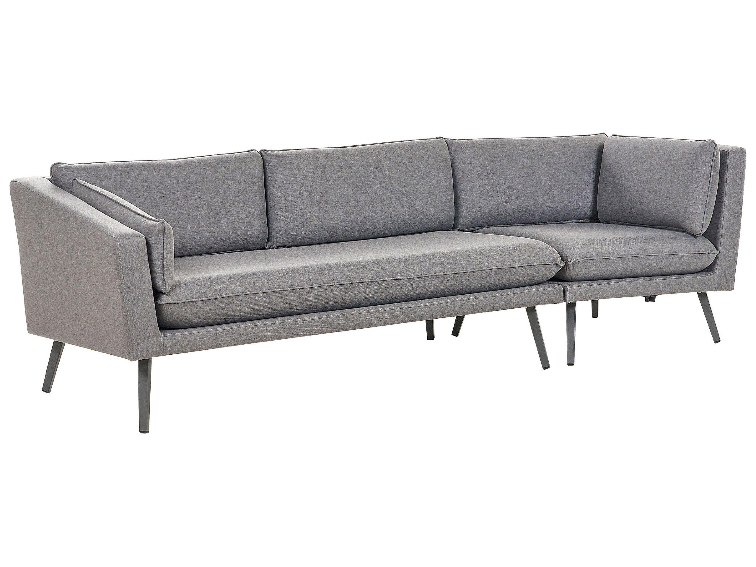 Beliani Ecksofa aus Polyester Modern LORETELLO  