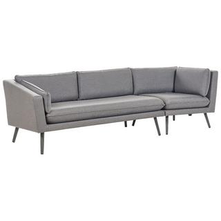 Beliani Ecksofa aus Polyester Modern LORETELLO  