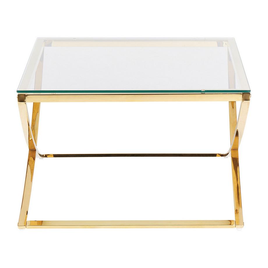 Beliani Table basse en Acier inox Glamour RINGGOLD  