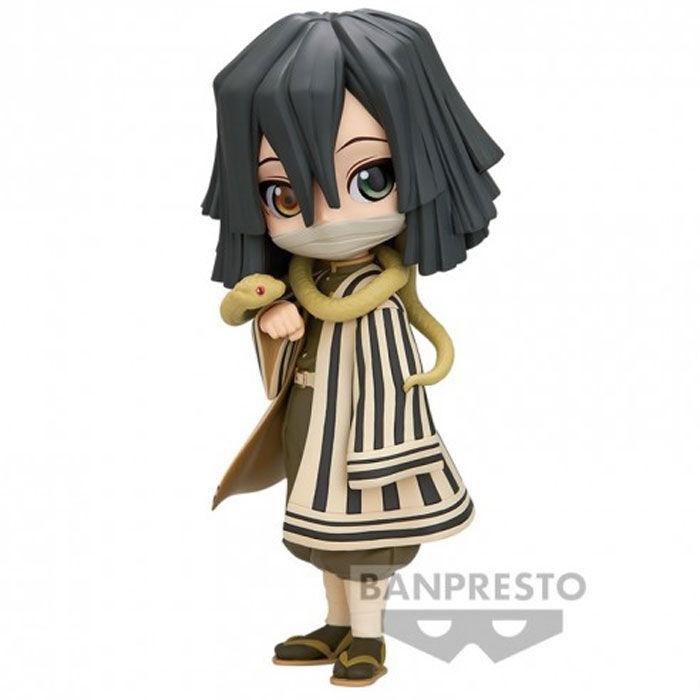 Banpresto  Dämonenjäger Kimetsu no Yaiba Obanai Iguro ver.B Q poset Figur 14cm 