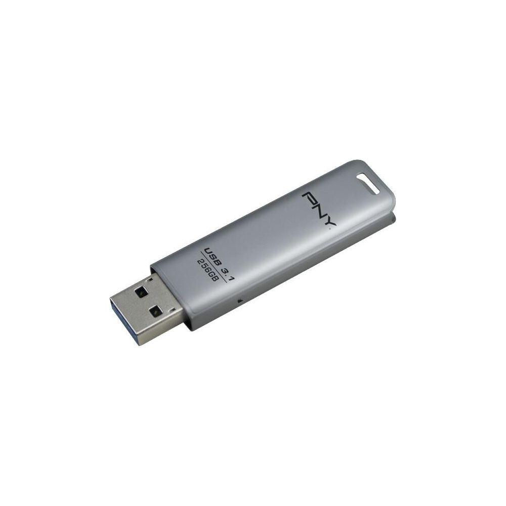 PNY  PNY FD256ESTEEL31G-EF UNIT� FLASH USB 256 GB 3.2 GEN 1 (3.1 GEN 1) ACCIAIO INOX 