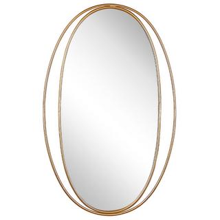 Beliani Miroir en Acier Moderne BESSON  