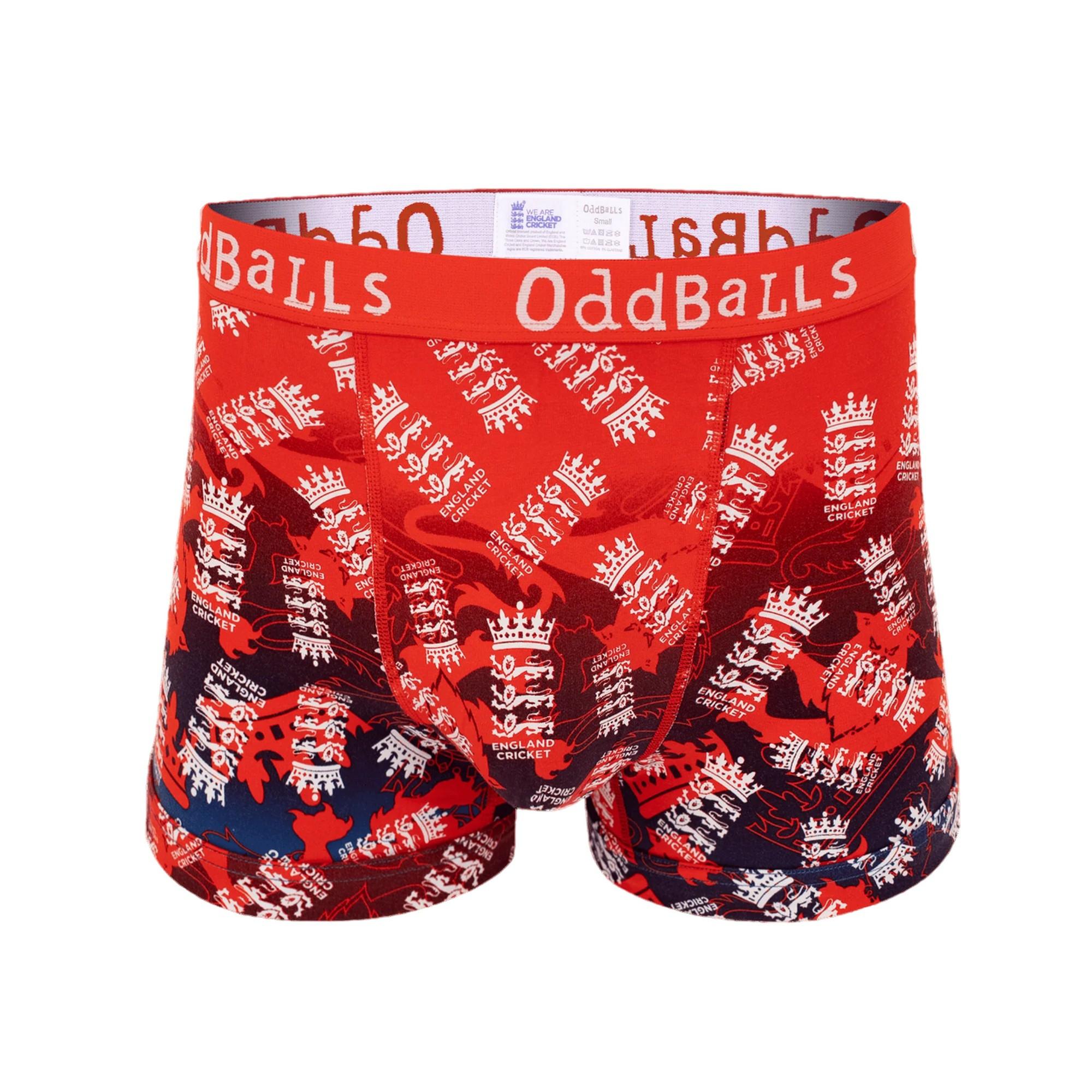 Image of Boxershorts Herren Rot Bunt XXL