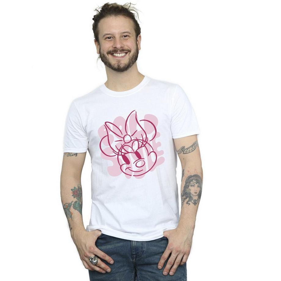 Disney Minnie Mouse Outline T-Shirt  