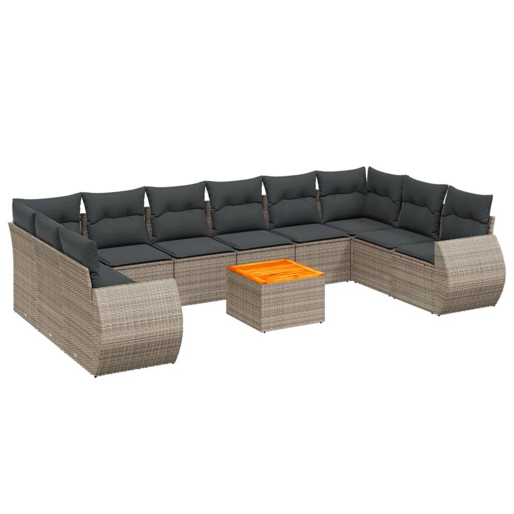 VidaXL Garten sofagarnitur poly-rattan  