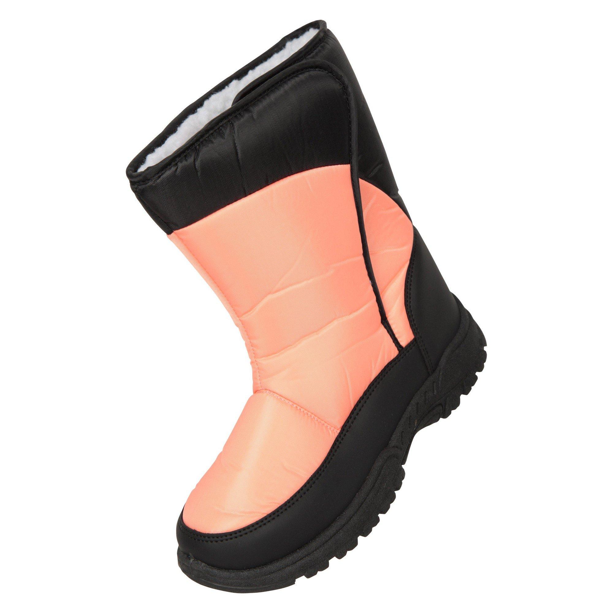Image of Schneestiefel Caribou Adaptive, Mit Streifen Unisex Pink 34