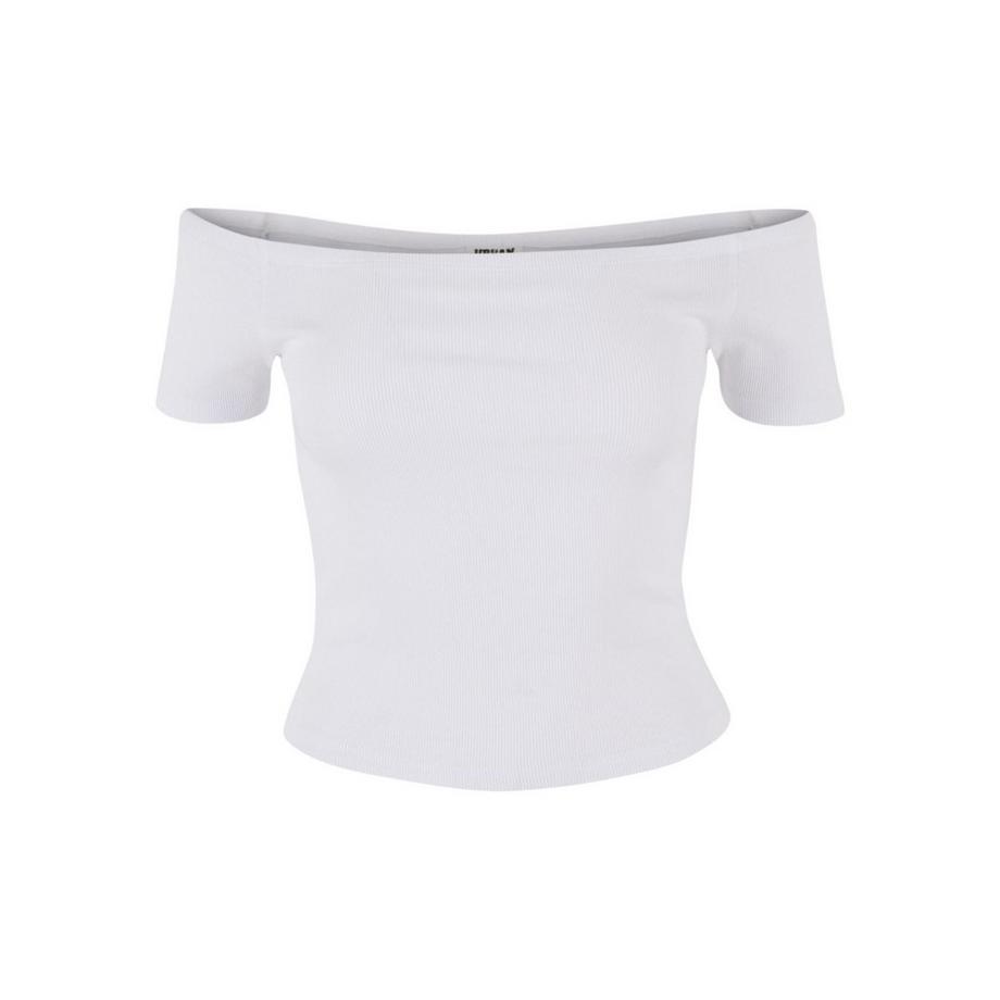 URBAN CLASSICS Organic Off-Shoulder T-Shirt Confezione da 2  
