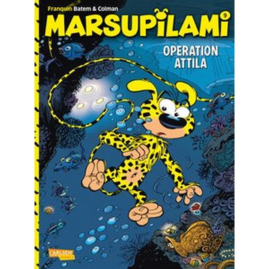 Marsupilami 9: Operation Attila Franquin, André; Colman, Stéphan; Batem (Illustrationen); Le Comte, Marcel (Übersetzung) Copertina rigida 