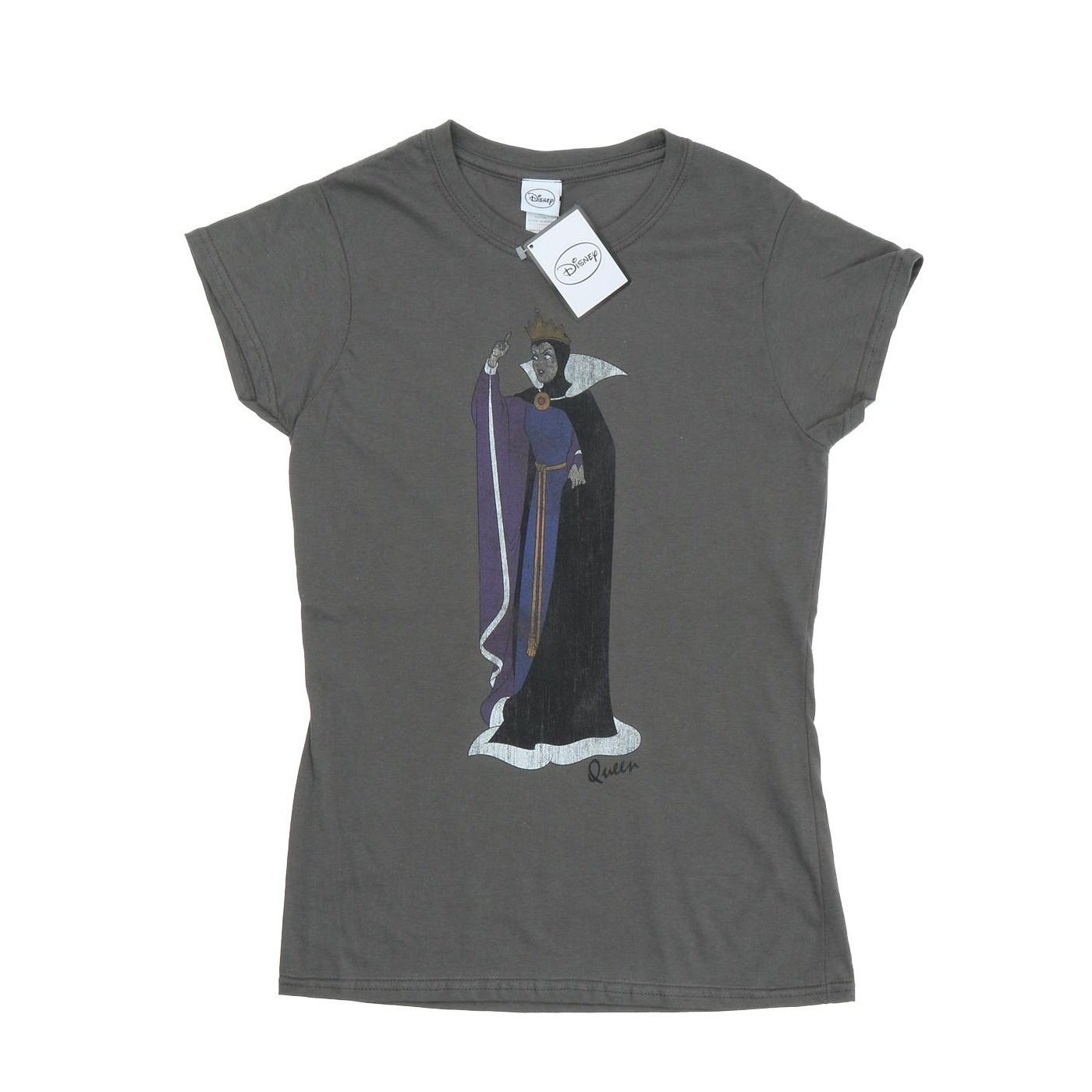 Image of Classic Evil Queen Grimhilde Tshirt Damen Charcoal Black XS