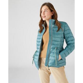 Damart  Steppjacke mit Stehkragen, glänzend und warm. 