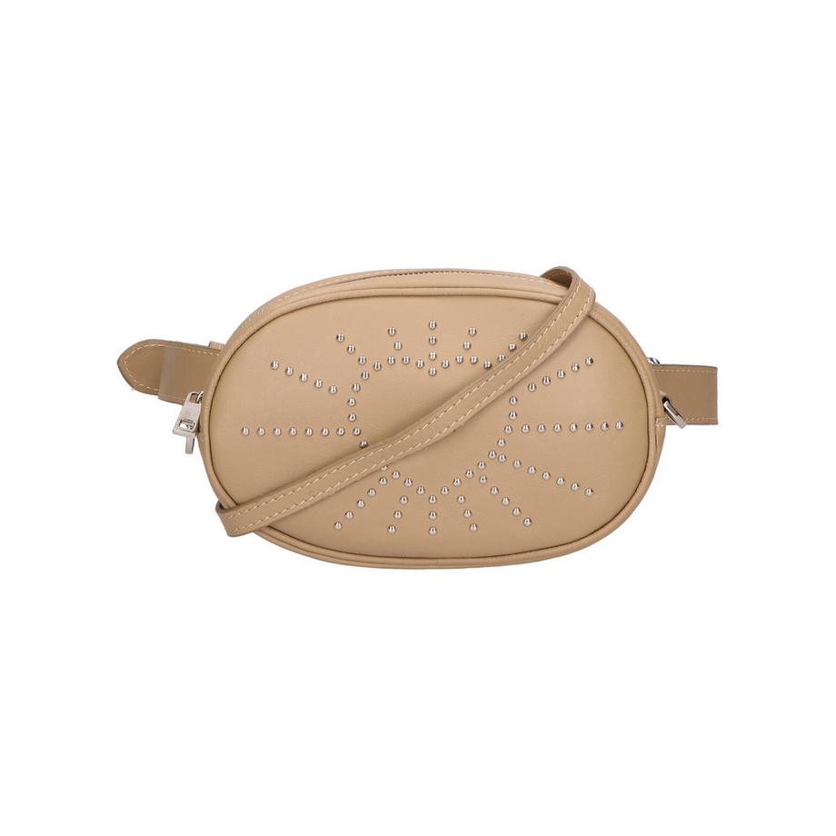 Gave Lux Gesteppte Gürteltasche mit Nieten  