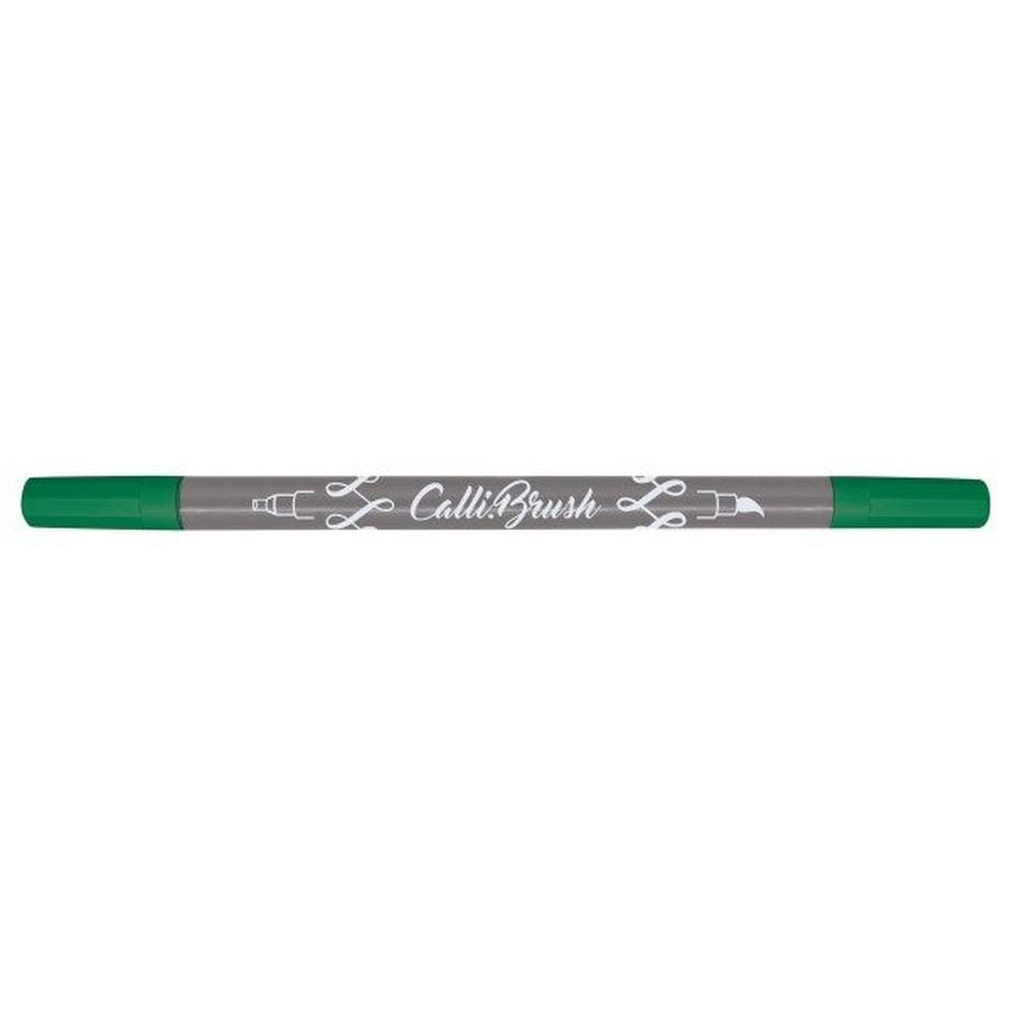 ONLINE Callibrush Pen Double Tip 2mm 19058/6 Dark Green