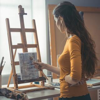 B2X Leinwand 12 x 18 cm im 14er Set  