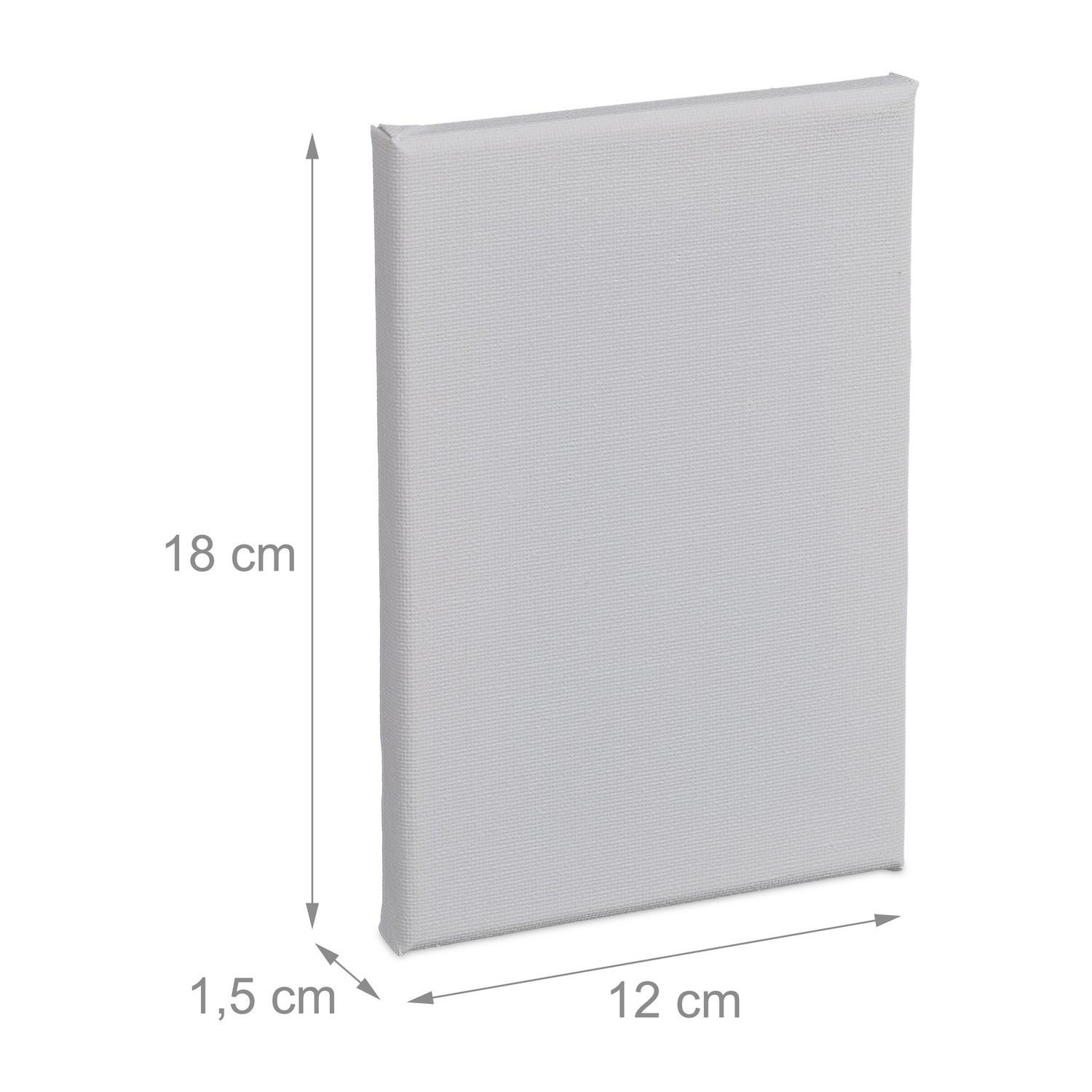 B2X Leinwand 12 x 18 cm im 14er Set  