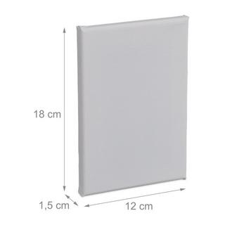 B2X Leinwand 12 x 18 cm im 14er Set  