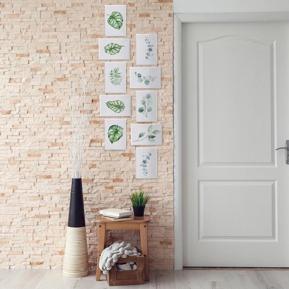 B2X Leinwand 12 x 18 cm im 14er Set  