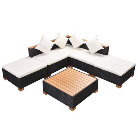 VidaXL Gartenmöbel-set poly-rattan  