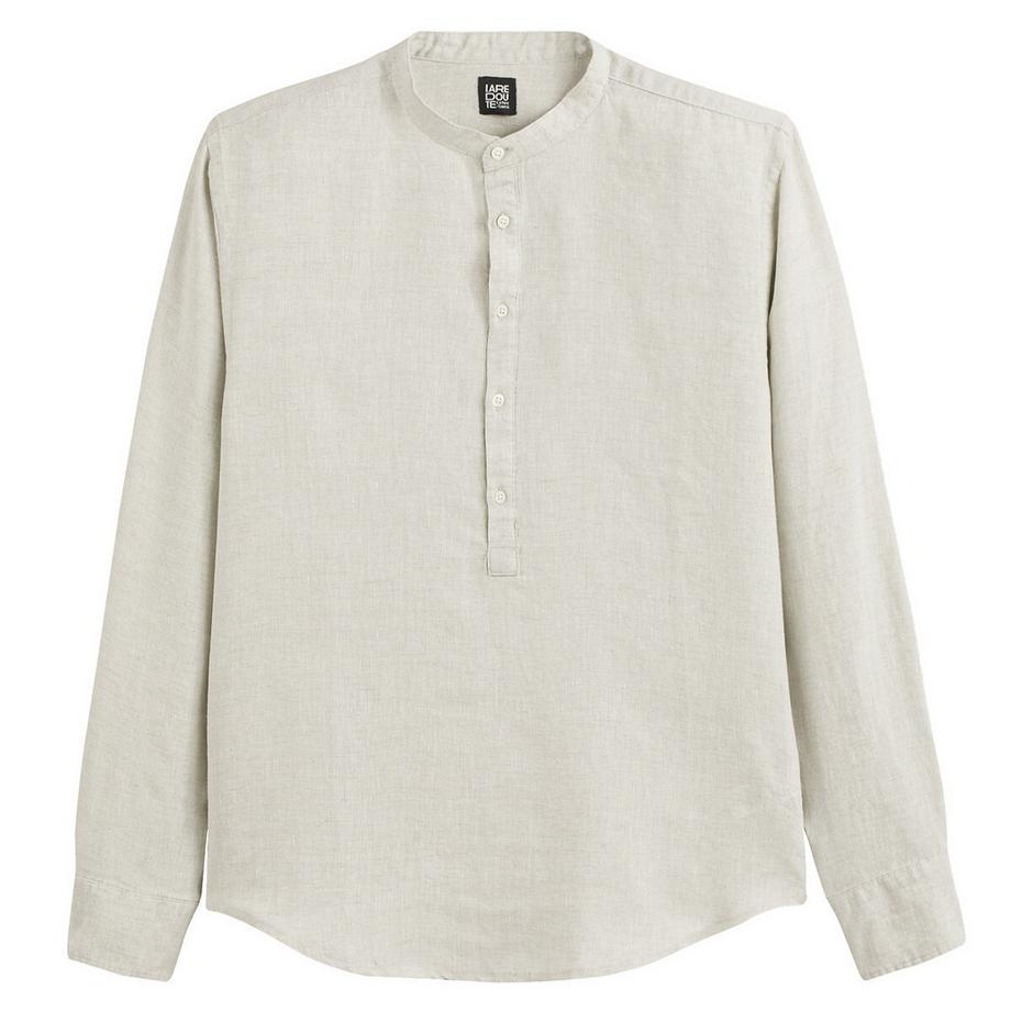 La Redoute Collections Stehkragenhemd  