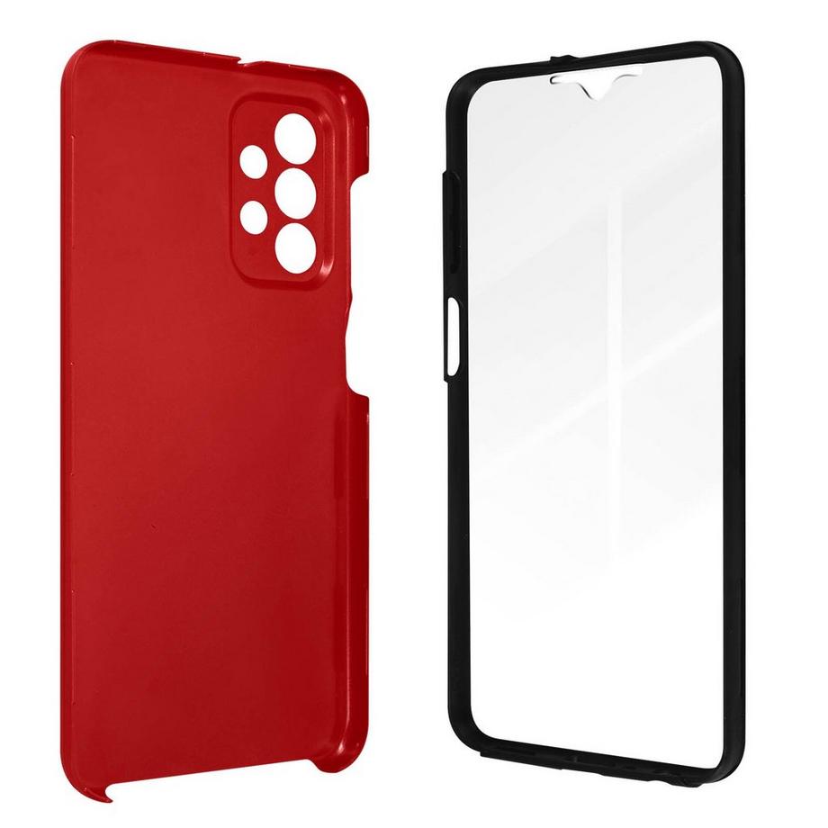 Avizar  Cover 360° Samsung A23 5G rossa 