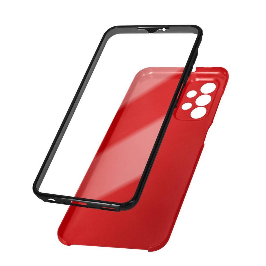 Avizar  Cover 360° Samsung A23 5G rossa 