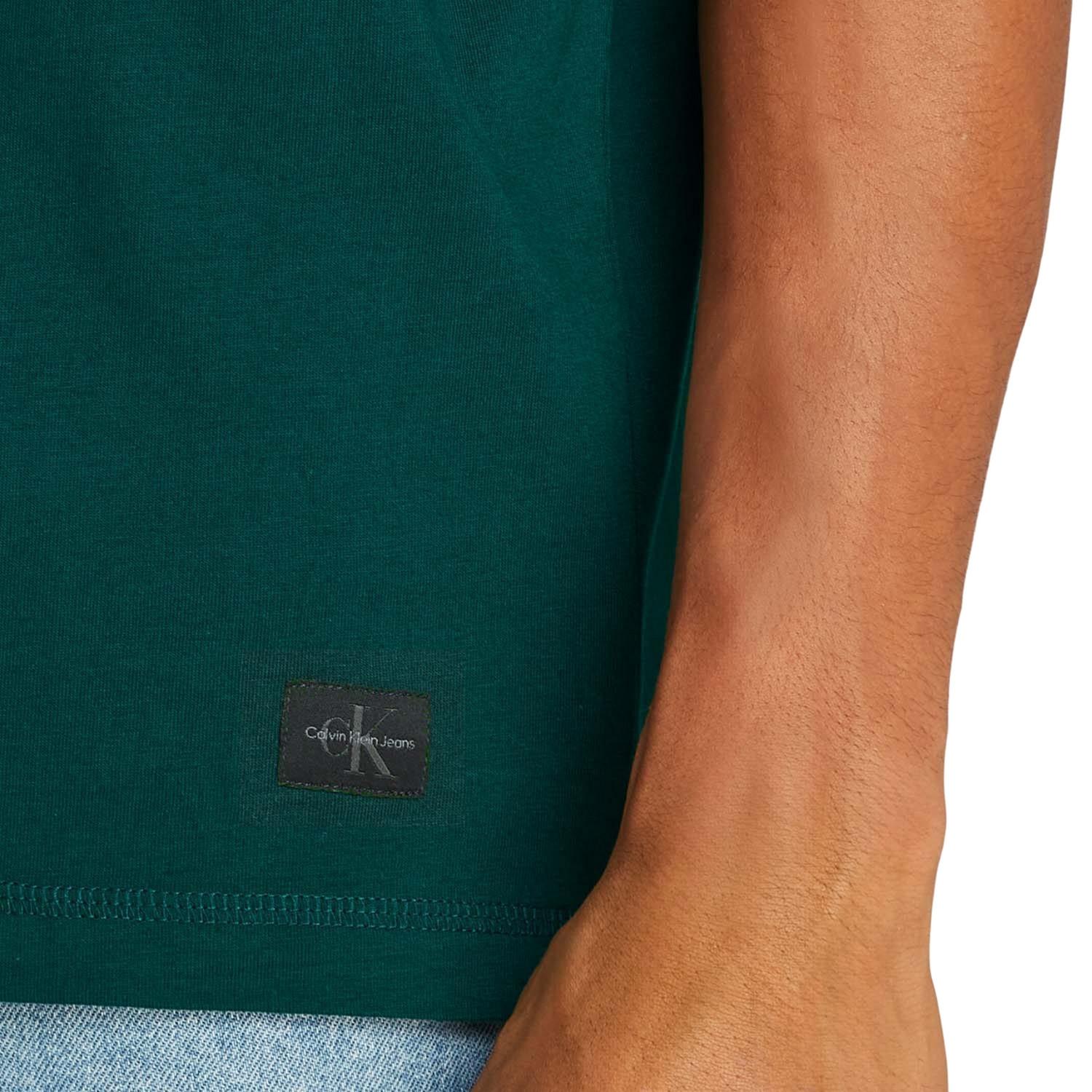 Calvin Klein T-shirt Etichetta Tessuta  