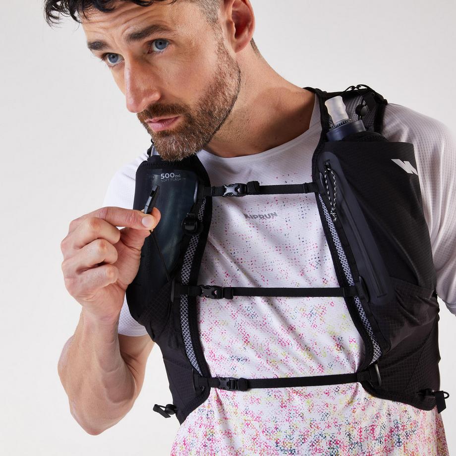 KIPRUN  Trinkrucksack 10 l - Traillauf Polyester 