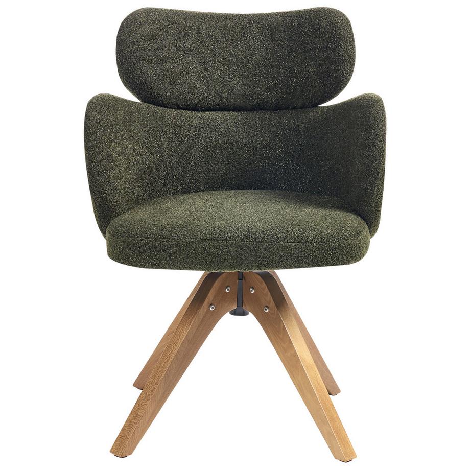 Beliani Chaise de salle à manger en Bouclé  MARCY  