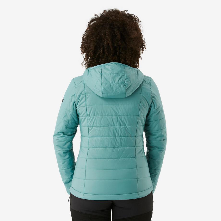 FORCLAZ MT100 Doudoune Capuche Trekking Montagne  