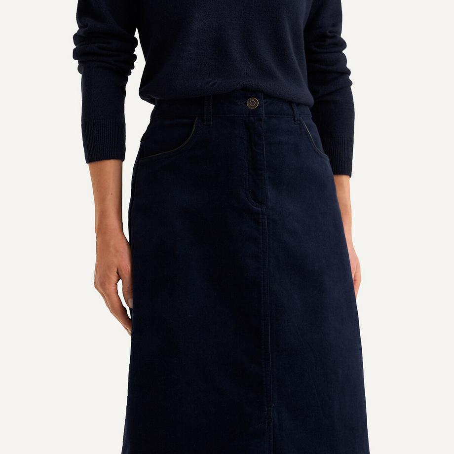 La Redoute Collections Jupe Évasée en Velours  