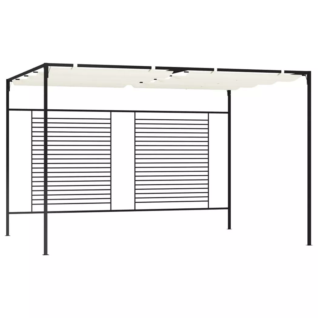 VidaXL - Gartenpavillon gewebe, One Size, Light Beige