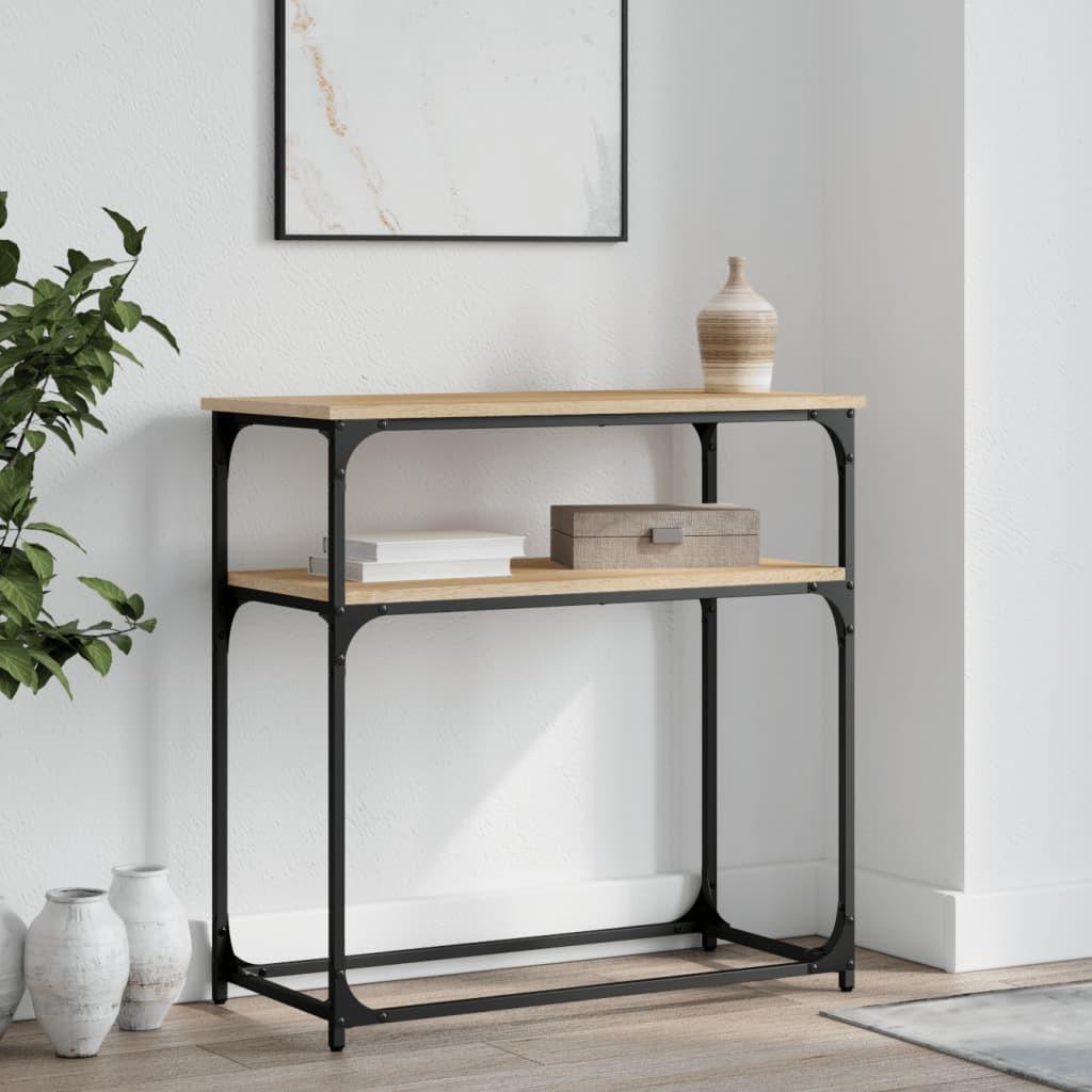 VidaXL Table console bois d'ingénierie  