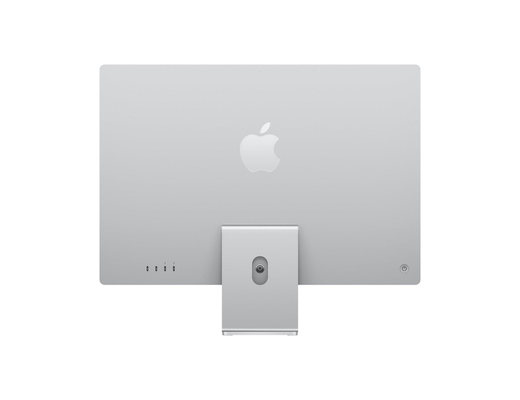 Apple  Reconditionné iMac 24" 2021 Apple M1 3,2 Ghz 8 Go 256 Go SSD Argent - Très Bon Etat 