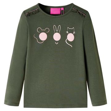 Kinder langarmshirt gewebe