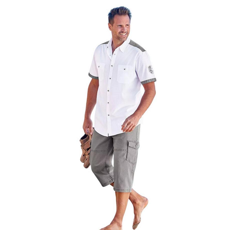 Atlas For Men Camicia Da Pilota Maniche Corte  
