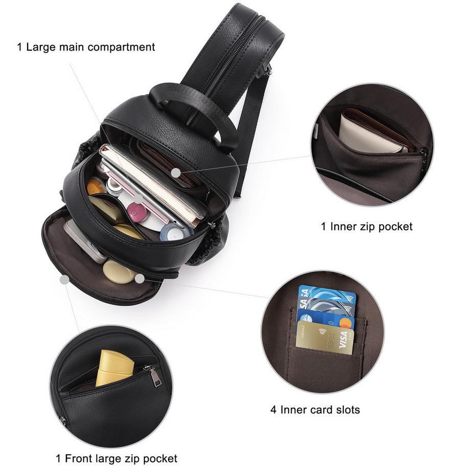 Only-bags.store Élégant Petit Sac à Bandoulière Poitrine  