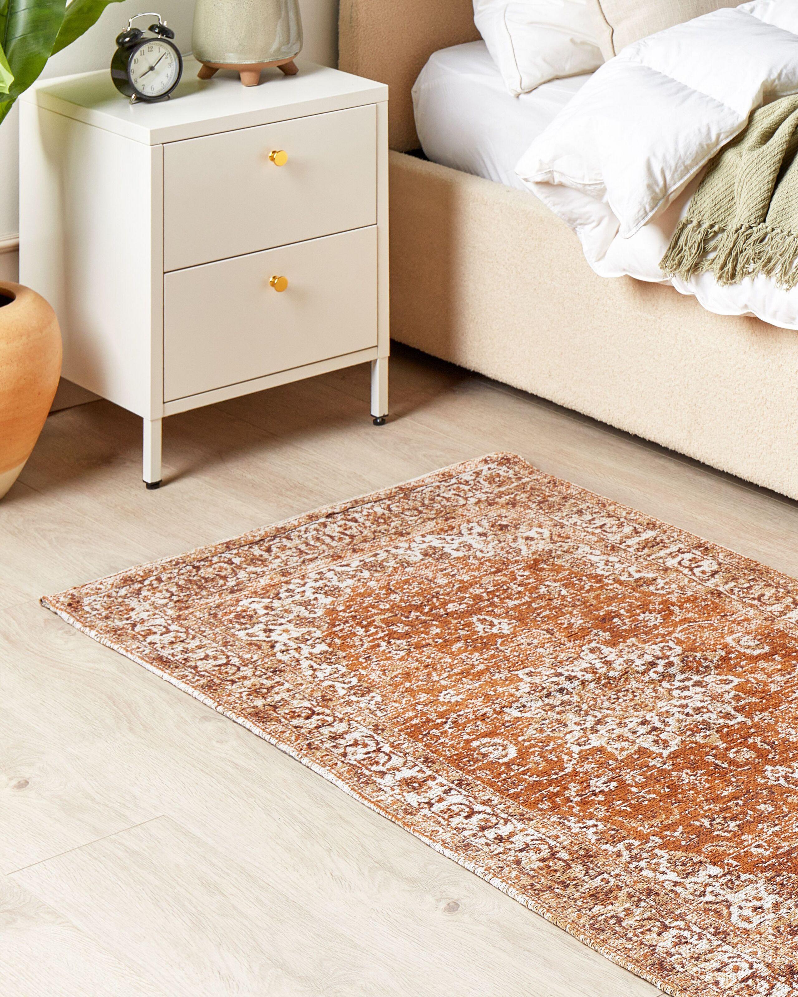 Beliani Tapis en Coton Rétro HAYAT  