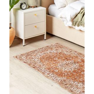 Beliani Tapis en Coton Rétro HAYAT  