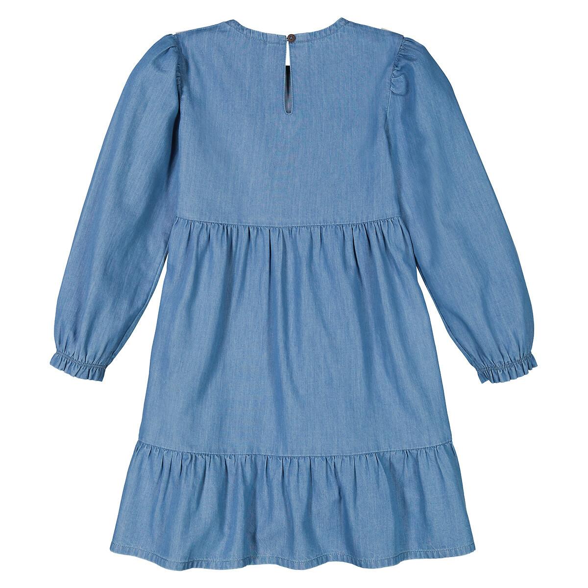 La Redoute Collections  Robe en denim léger manche longue 