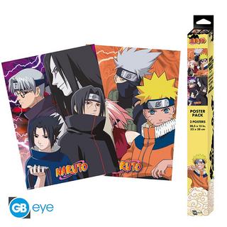 Abystyle  Poster - Set of 2 - Naruto - Ninja & Nukenin 