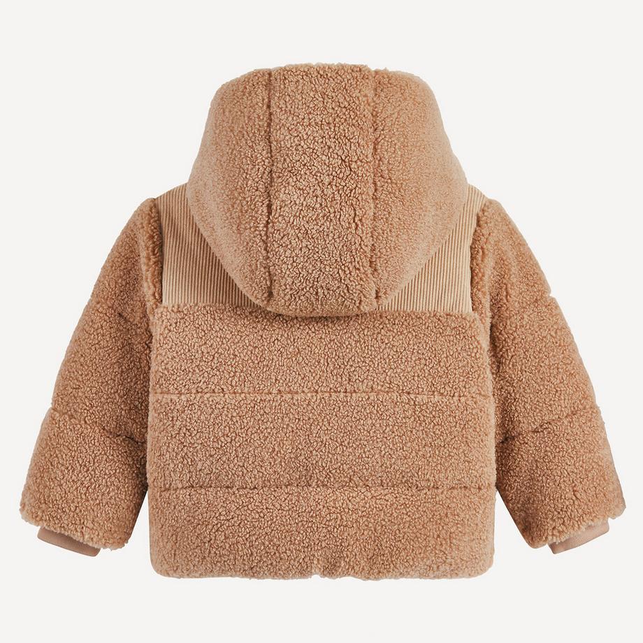 La Redoute Collections  Doudoune chaude à capuche en sherpa 